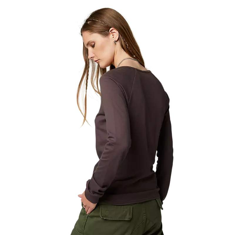 Fox Racing Women's Boundary Long Sleeve Tee Black Size S