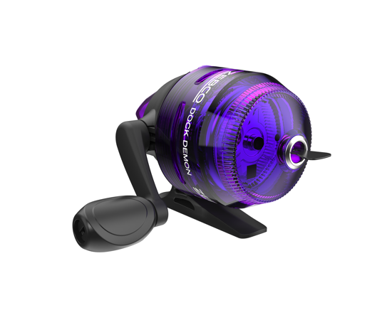 Zebco Dock Demon Spincast Combo Kids Purple 30" 1pc