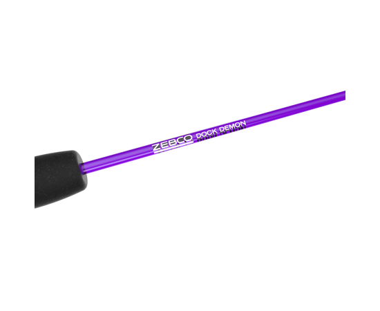 Zebco Dock Demon Spincast Combo Kids Purple 30" 1pc