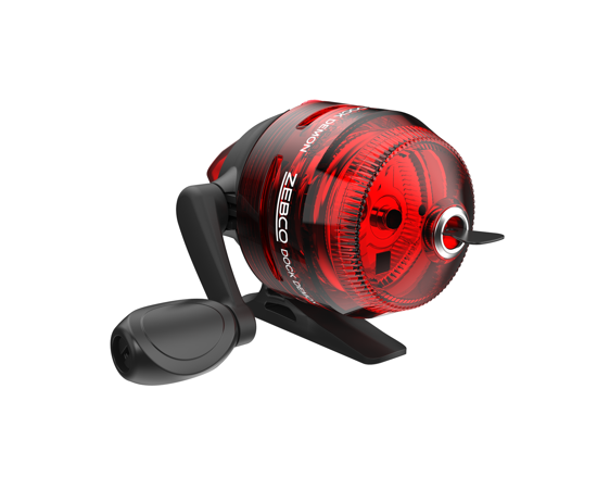 Zebco Dock Demon Spincast Combo Kids Red 30" 1pc