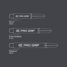 Target Darts Pro Grip Shaft Black 9-Pack Medium