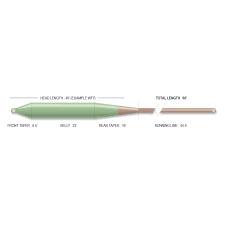 Airflo Superflo Bomber Fly Line WF9 BG/AQ