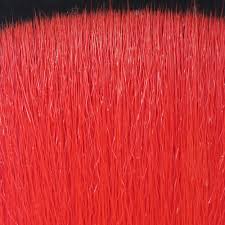 Shor Faux Bucktail Red 6"