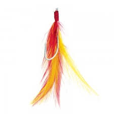MAC FEATH BAIT 3PC Red/Yellow