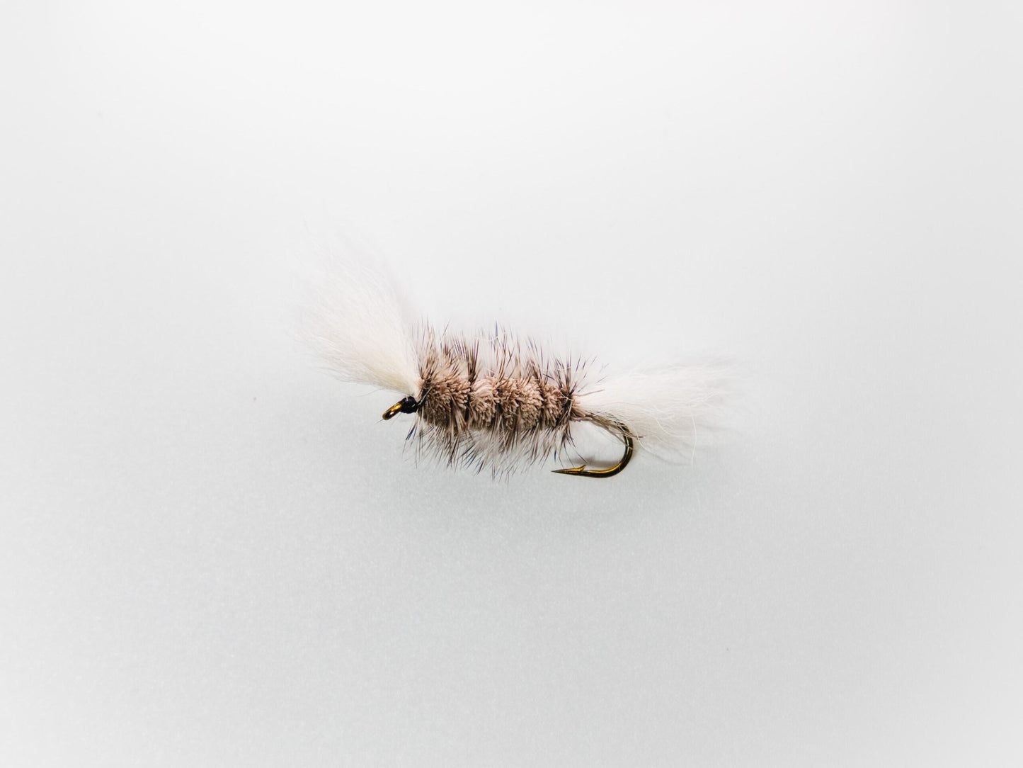 Dry Fly Gray Body Gray Hackle Bomber #6