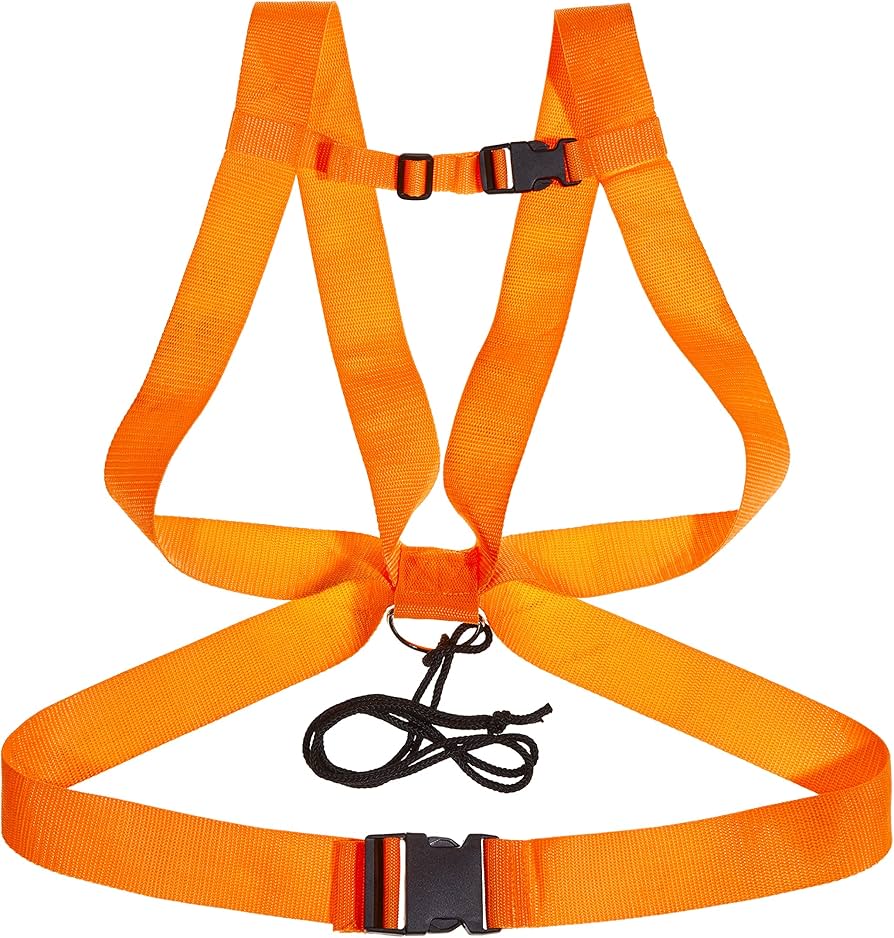 Allen Dual Harness Deer Drag, Orange