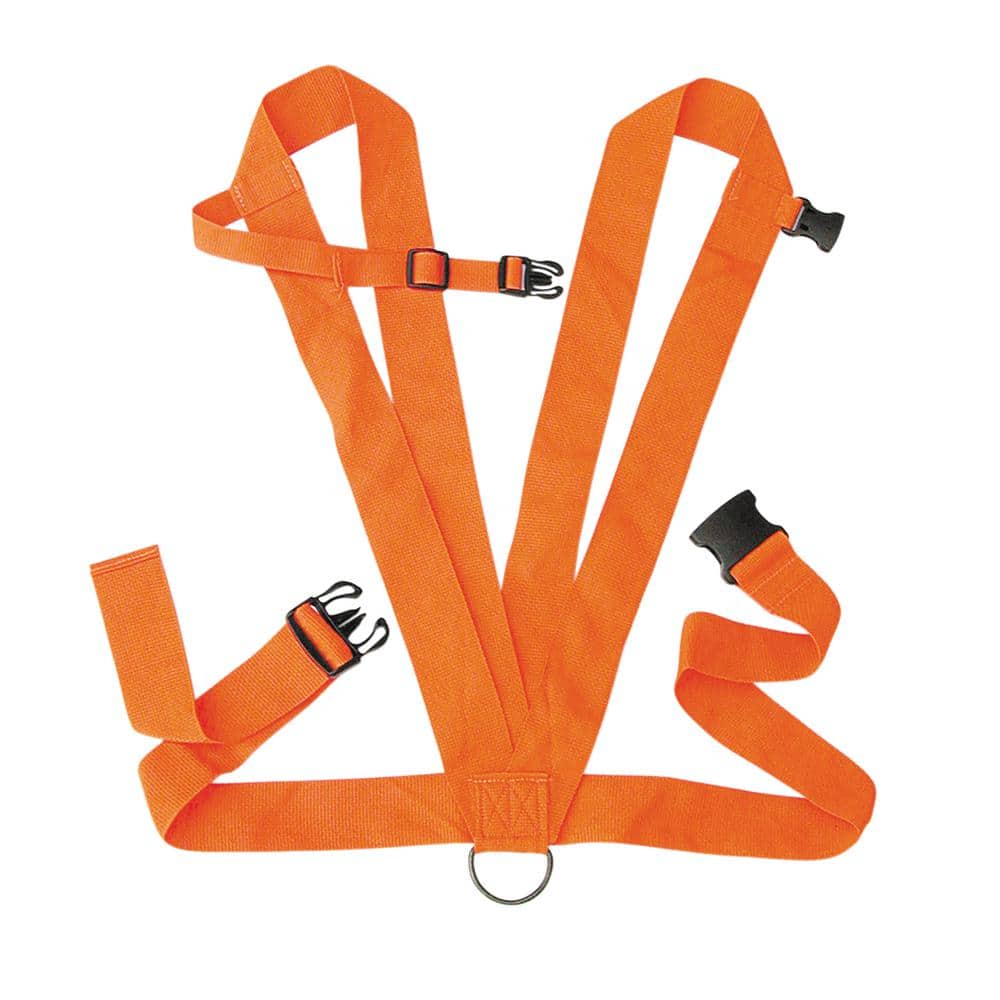 Allen Dual Harness Deer Drag, Orange