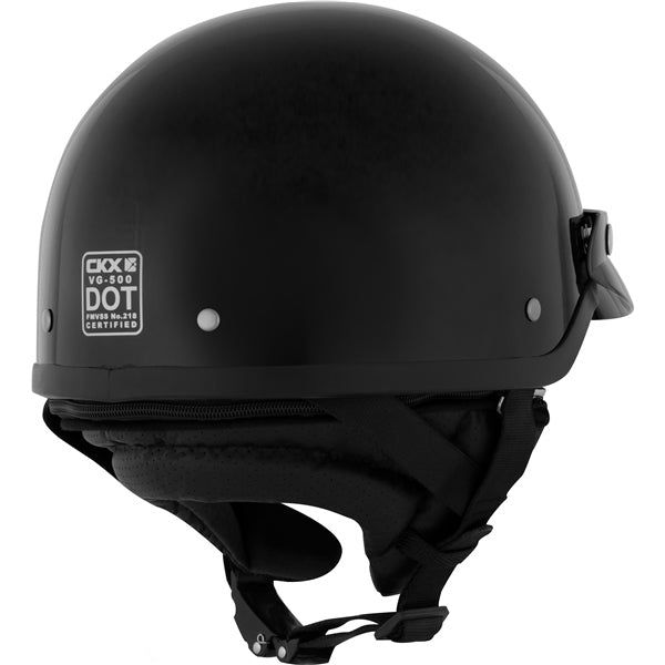 HELM VG500 SOLID BK MAT S CKX