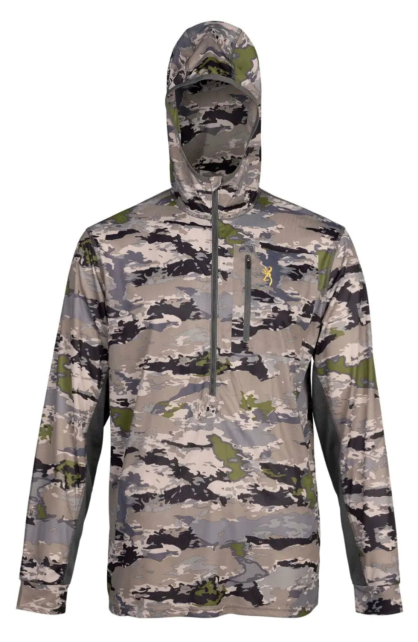 Browning Early Season Hooded Shirt Ovix Size M