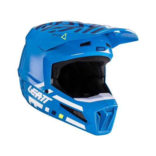 Leatt Moto 2.5 Helmet V24 Cyan Size M