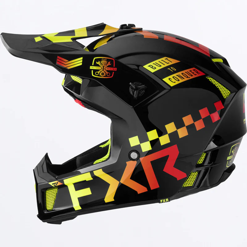 FXR Clutch Gladiator Helmet Ignition Size M