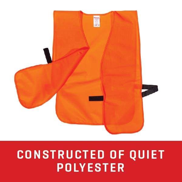 Allen Hunting/Safety Vest Blaze Orange Size Big Man