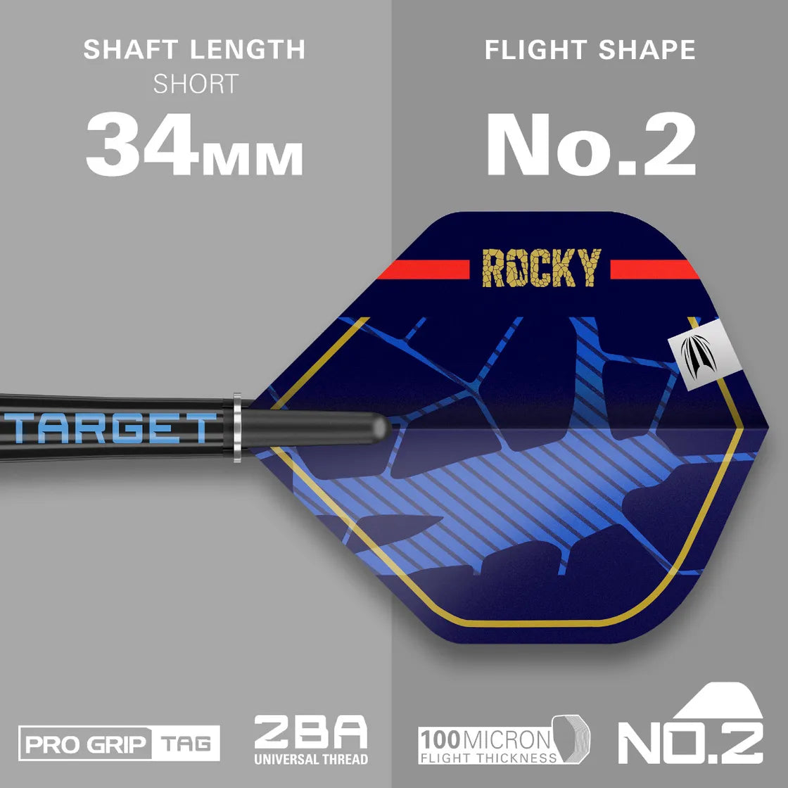 Target Darts Josh Rock Brass Steel Starter Kit