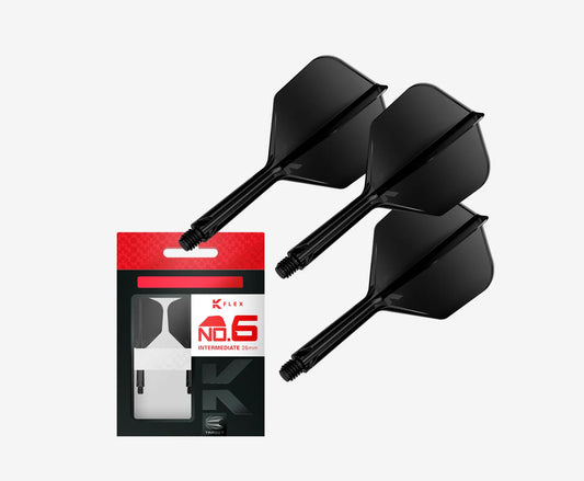 Target Darts K-Flex No. 6 Black Intermediate