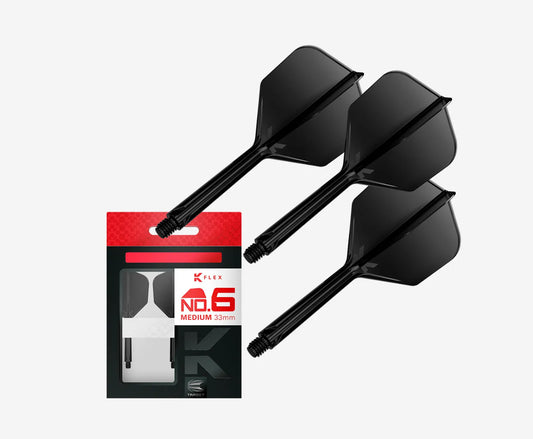 Target Darts K-Flex No. 6 Black Medium