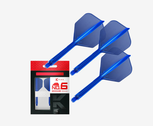 Target Darts K-Flex No. 6 Blue Medium