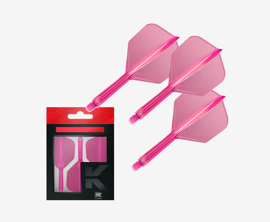 Target Darts K-Flex No. 6 Neon Pink Intermediate