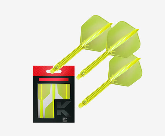 Target Darts K-Flex No. 6 Neon Yellow Medium