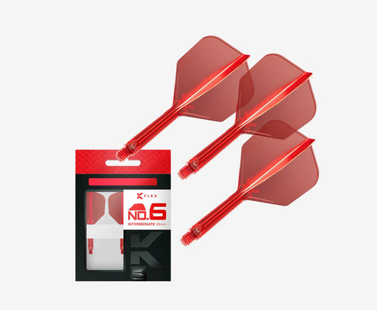 Target Darts K-Flex No. 6 Red Intermediate