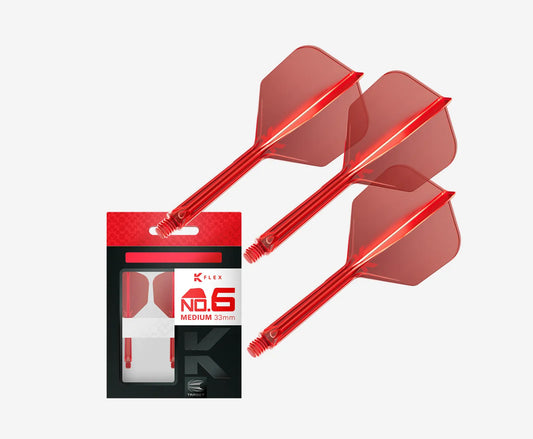 Target Darts K-Flex No. 6 Red Medium