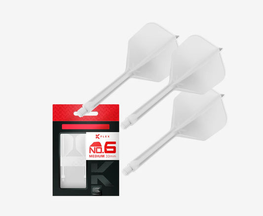 Target Darts K-Flex No. 6 White Medium