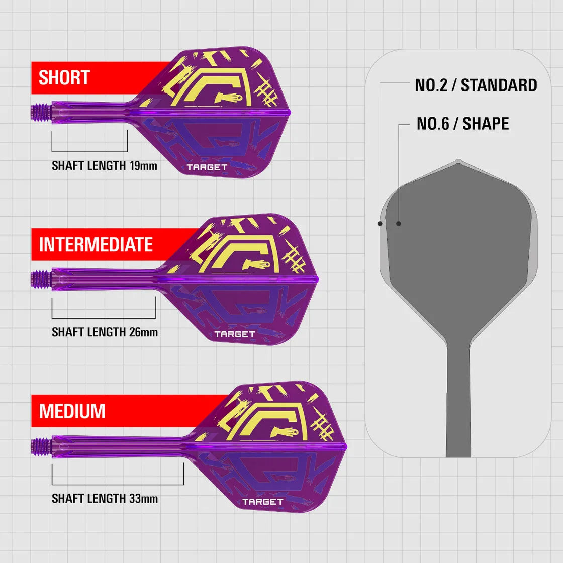 Target Darts K-Flex No. 6 Luke Littler World Champion Intermediate