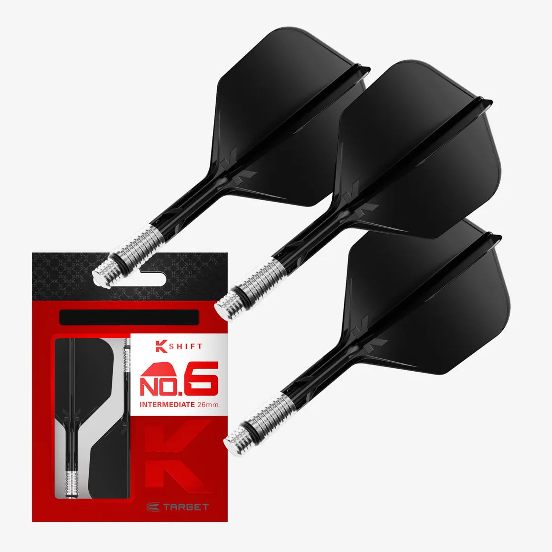 Target Darts K-Shift No. 6 Integrated Dart Flights & Shafts