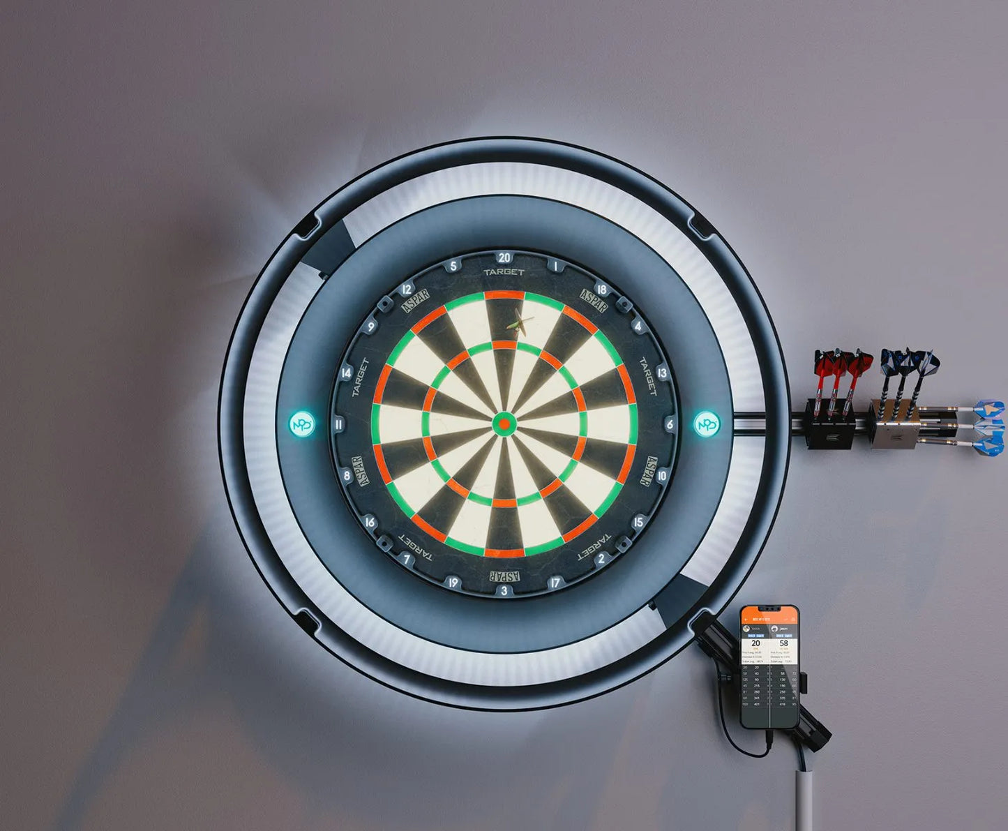Target Darts MOD Halo Dartboard Light