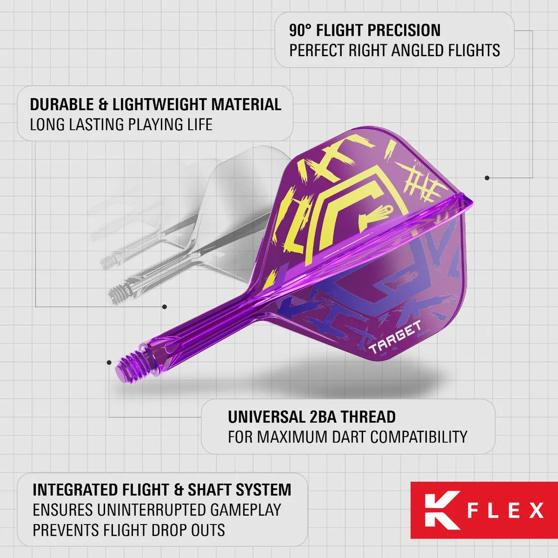Target Darts K-Flex No. 6 Luke Littler World Champion Intermediate