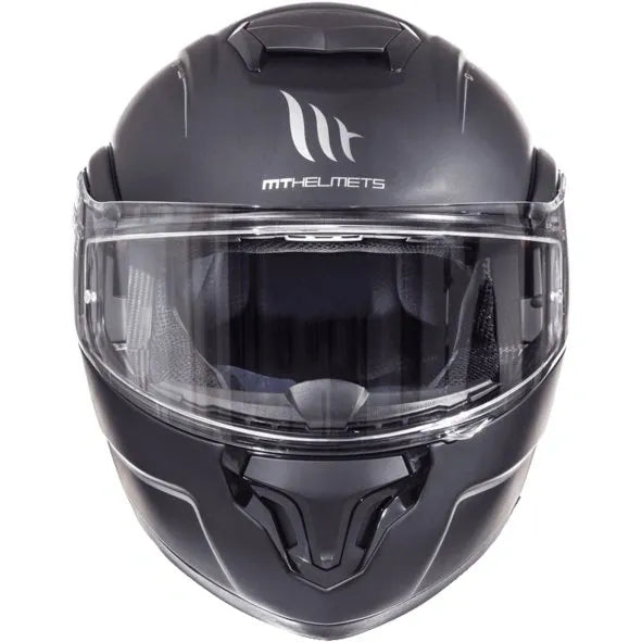 Atom Helmet SV Solid D/L BLK MAT SM