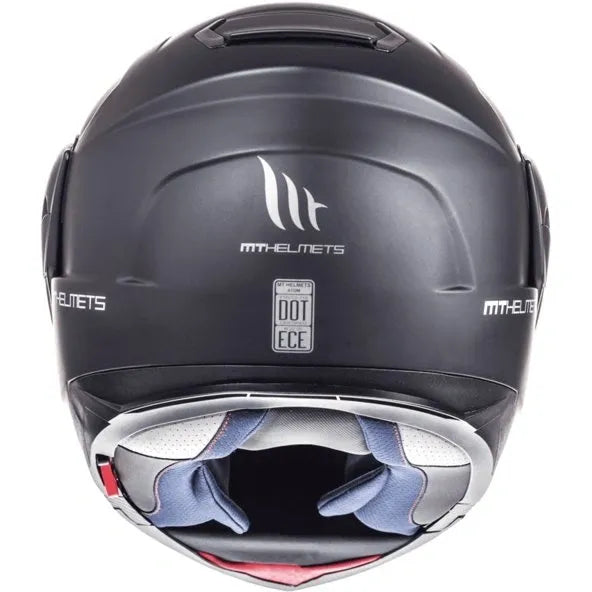 Atom Helmet SV Solid E/S BLK MAT SM