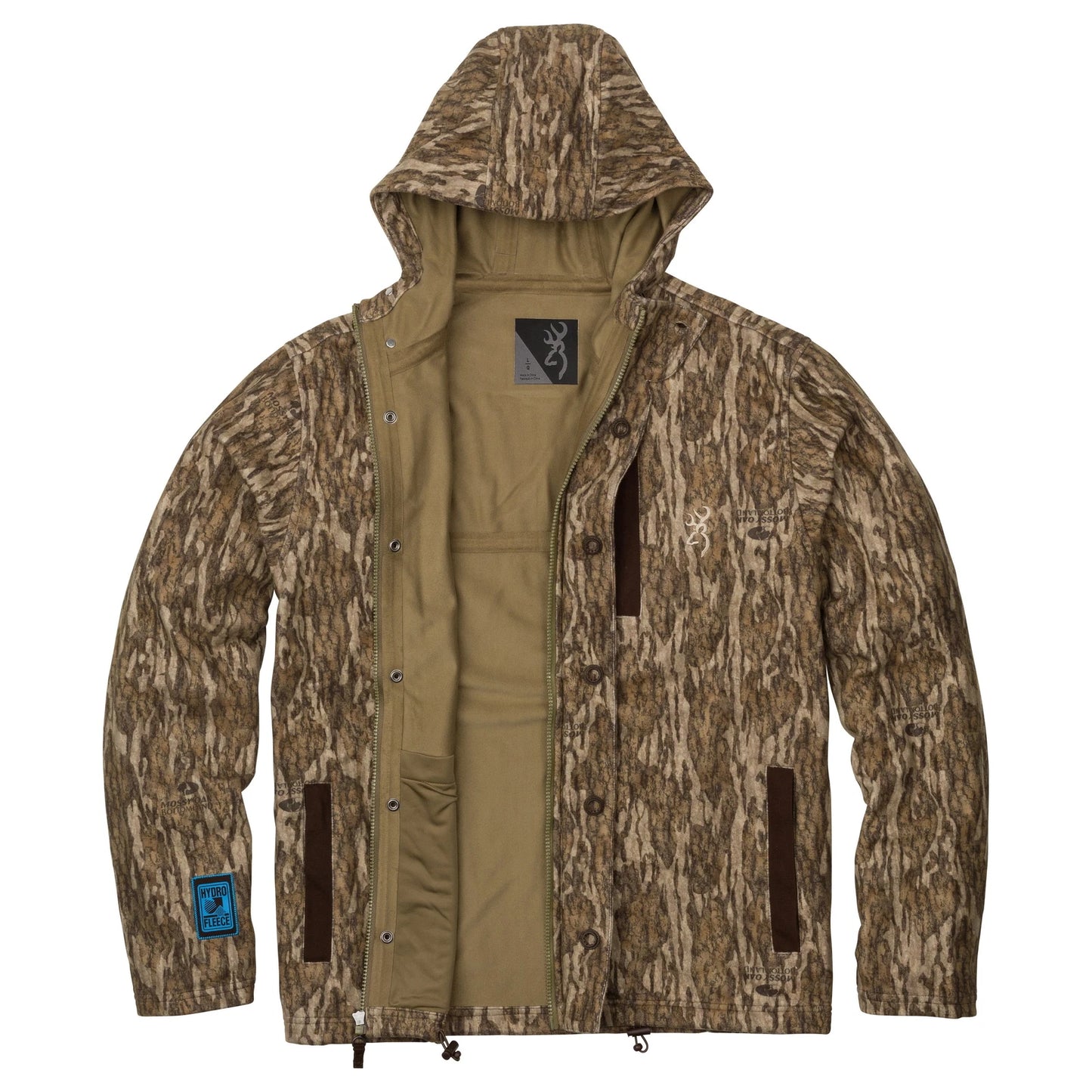 Browning Hydro-Fleece Jacket Mossy Oak Size M