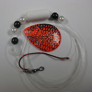 Red Fish Scale Spinner