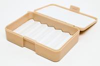 TFO Fly Box Single Sided Ripple Foam Large Tan