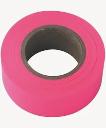 Surveyors Tape 1"x150' Pink