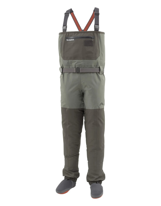 Simms Freestone Waders Mens Dark Gunmetal S