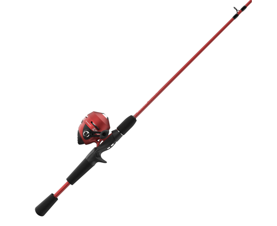 Zebco Slingshot Spincast Combo Red 5'6" 2pc