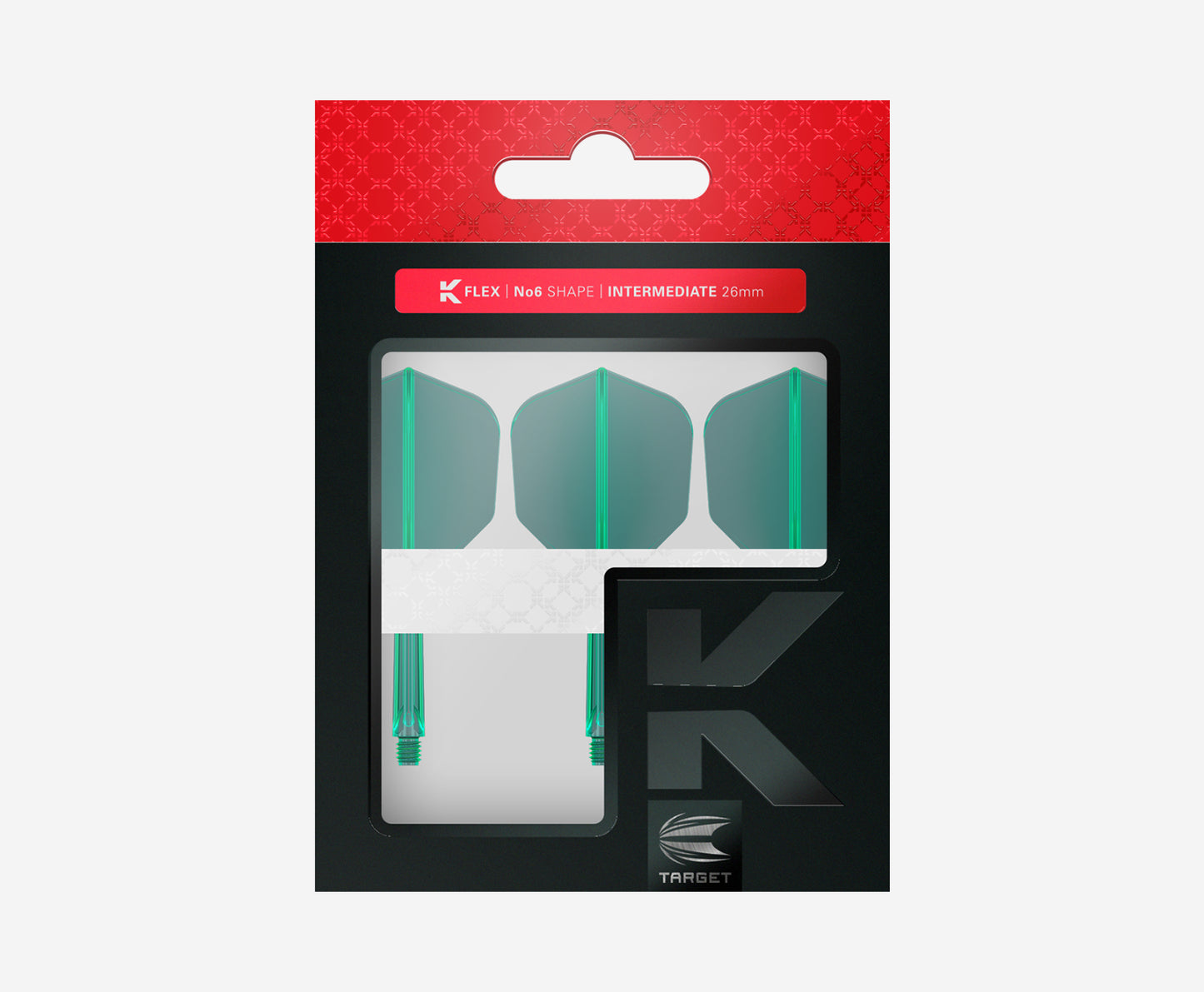 Target Darts K-Flex No. 6 Green Intermediate