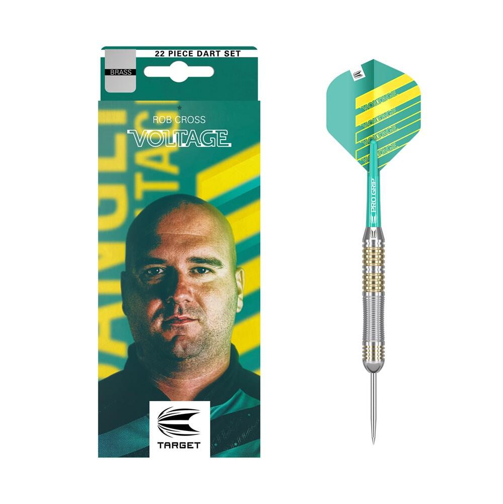 Target Darts Rob Cross Steel Tip Brass Darts 22g