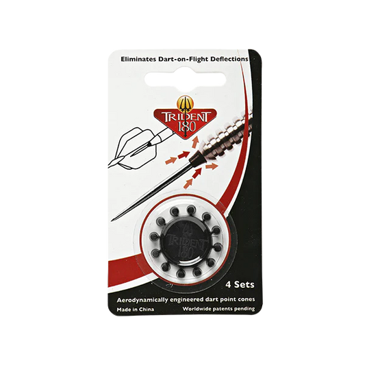 Winmau Trident Dart Point Cones Black