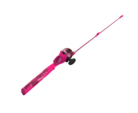 Zebco Splash Spincast Combo Kids Pink 29" 1pc