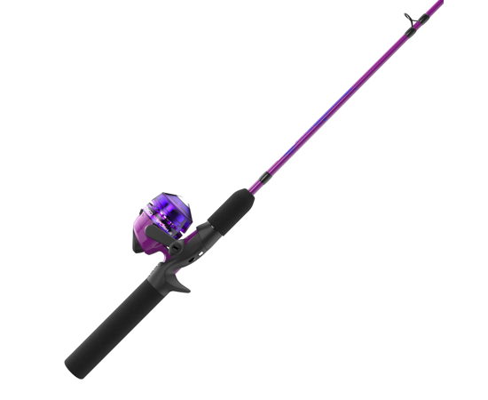Zebco Splash Junior Spincast Combo Kids Purple