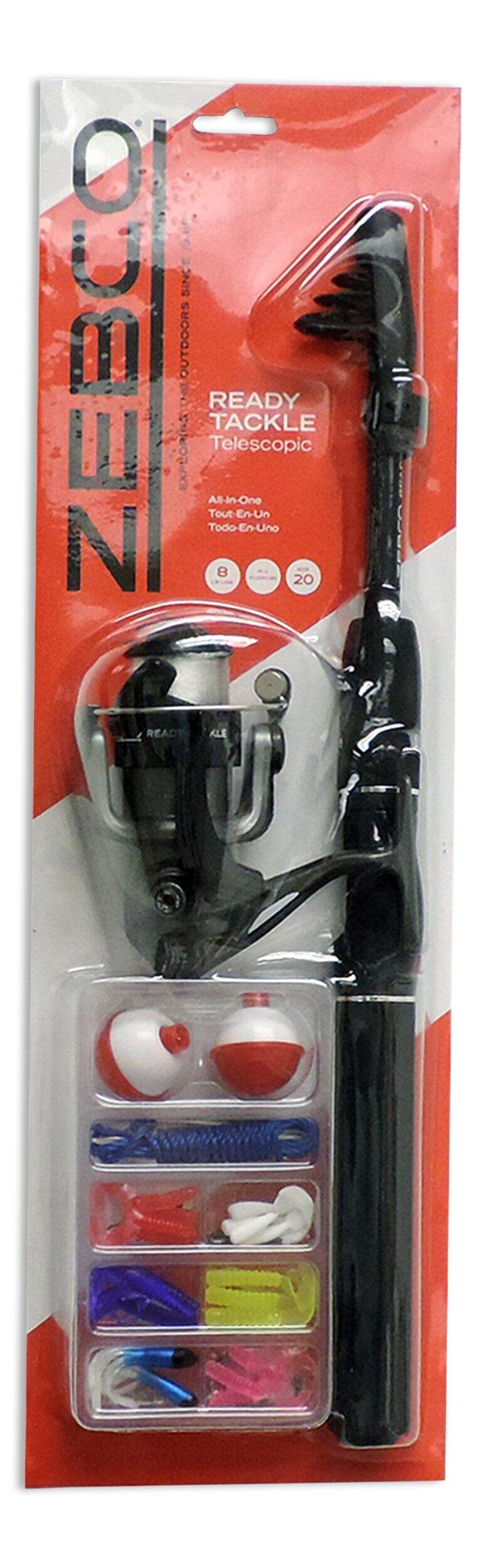 Zebco Ready Tackle Telescopic Spinning Combo