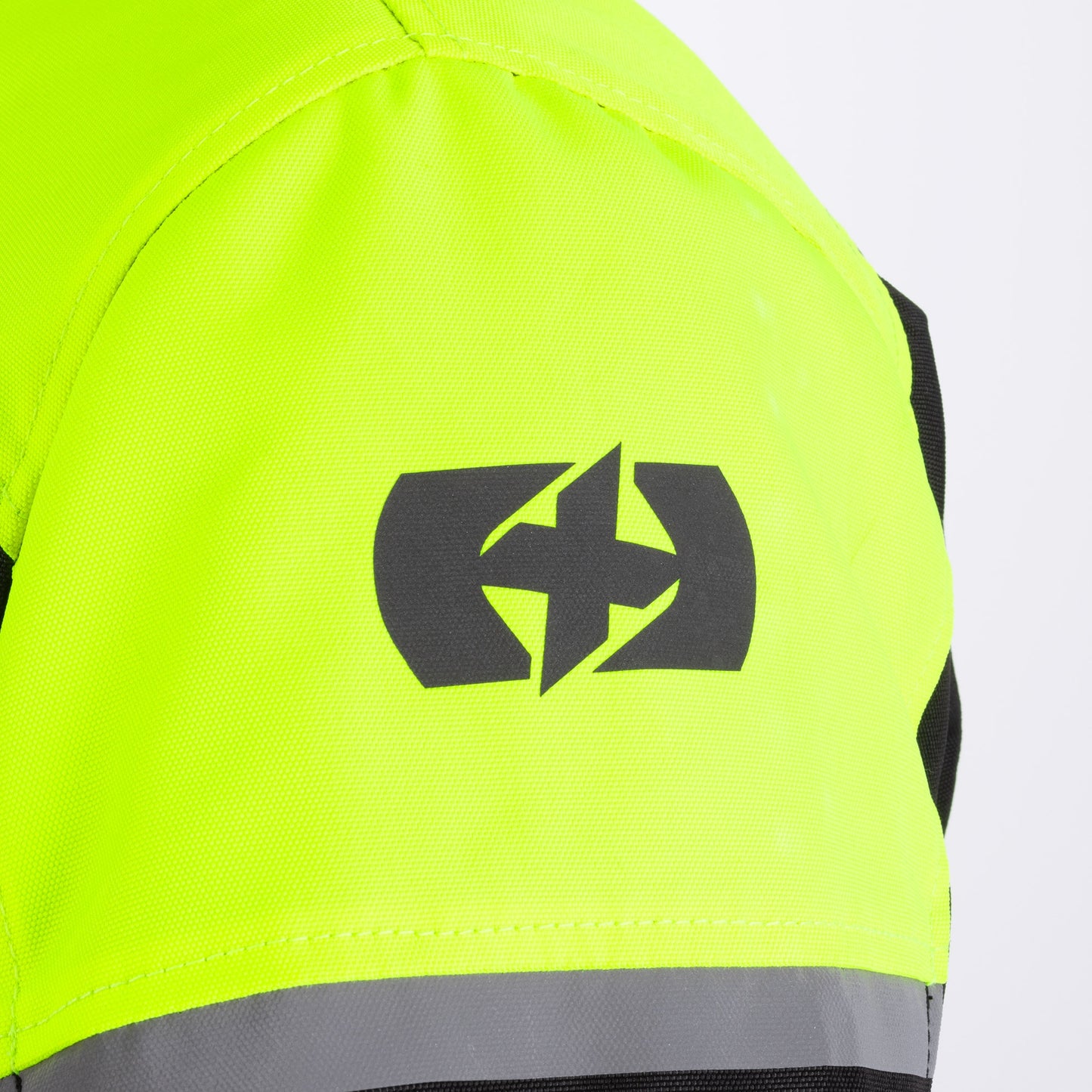 Oxford Spartan Jacket Men's Long Black and Fluorescent Size M
