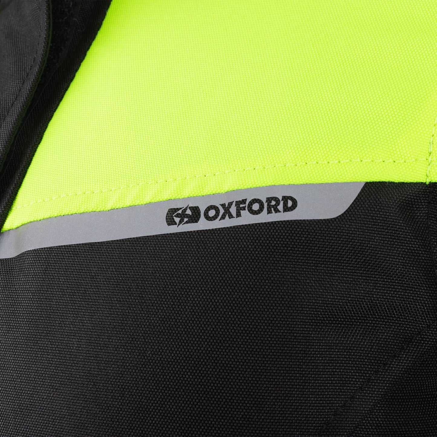 Oxford Spartan Jacket Men's Long Black and Fluorescent Size M