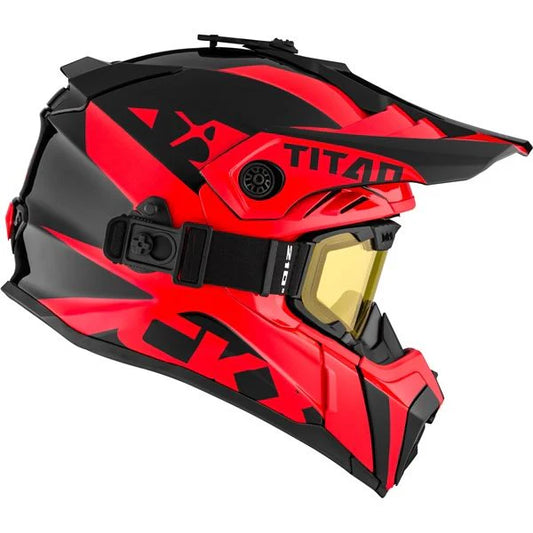 CKX Titan Air Flow Extra Helmet DL Red Size M