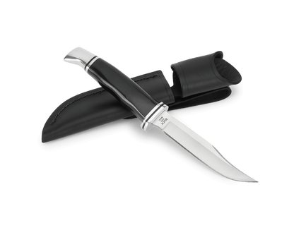 Buck 102 Buck Woodsman Knife with Leather Sheath