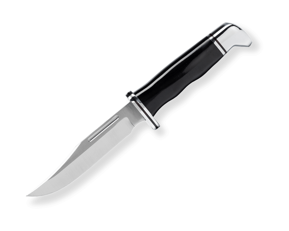 Buck 117 Brahma Knife with Sheath Black