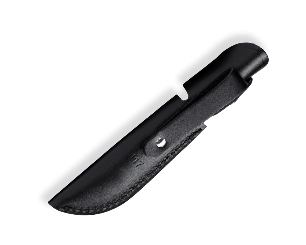 Buck 117 Brahma Knife with Sheath Black