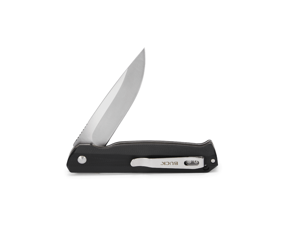 Buck 251 Langford Knife with Pocket Clip Black